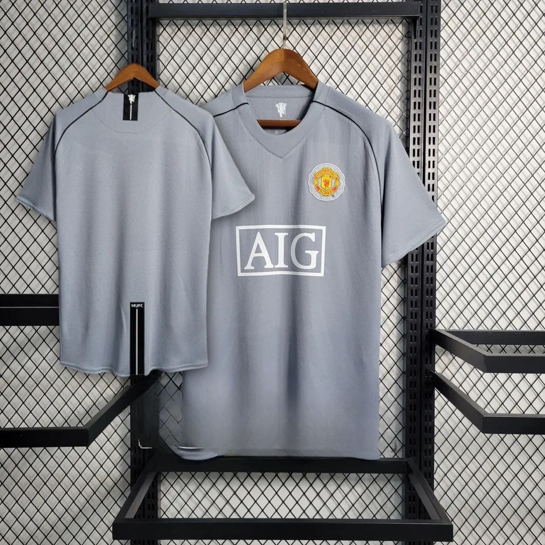 Manchester United 07/08 Grey Retro