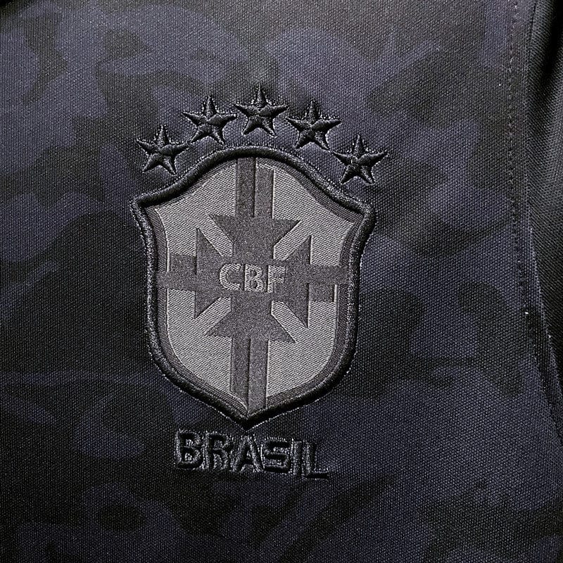 Brazil Black Fans Jersey 2022