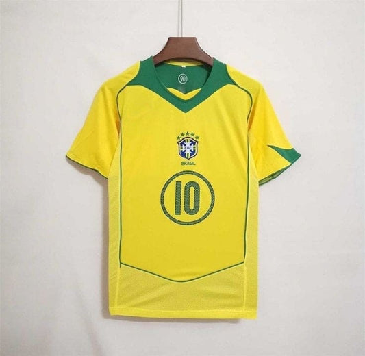Brazil 2004 Home Retro Jersey