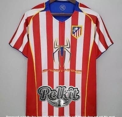 Atletico Madrid 2004/05 Spider Man retro Jersey