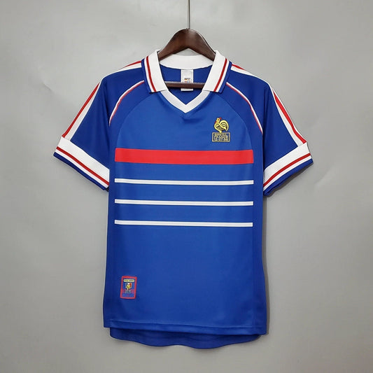 France 1998 Home Retro Jersey