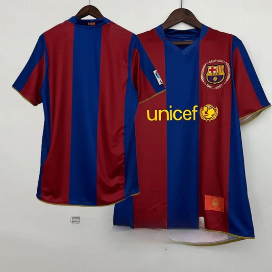 Barcelona 07/08 Home Jersey