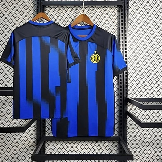 Inter Milan fans version 23-24 home jersey